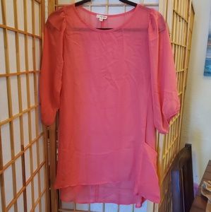 Coral blouse size XS